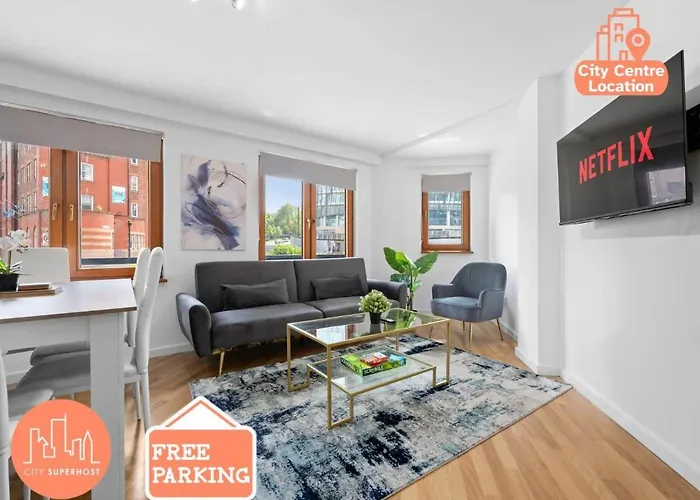 Central Sleeps 6 Apartment City Superhost