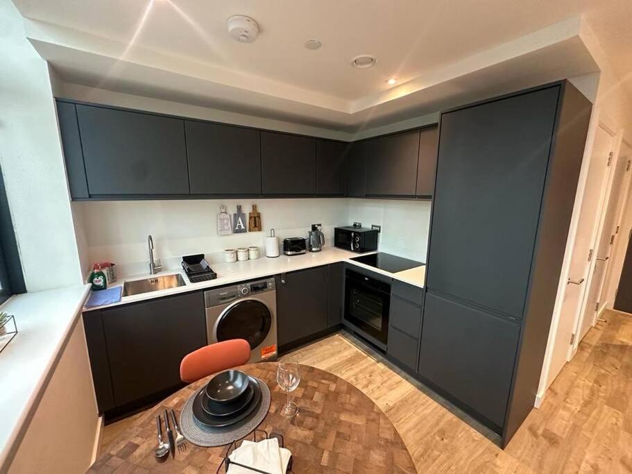 Appartement Stylish, Top-floor 1 Bed