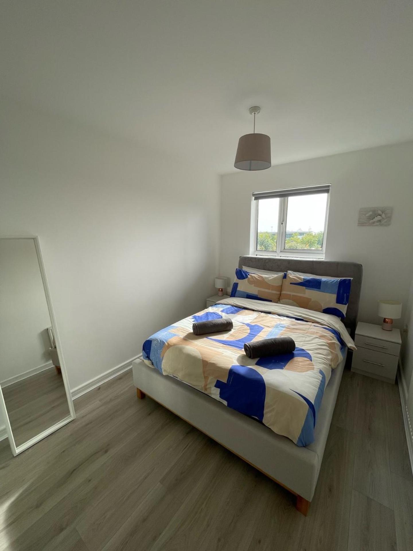 Appartement Balcony - Views Of Etihad Stadium - Near Coop Live Arena - Free Parking *