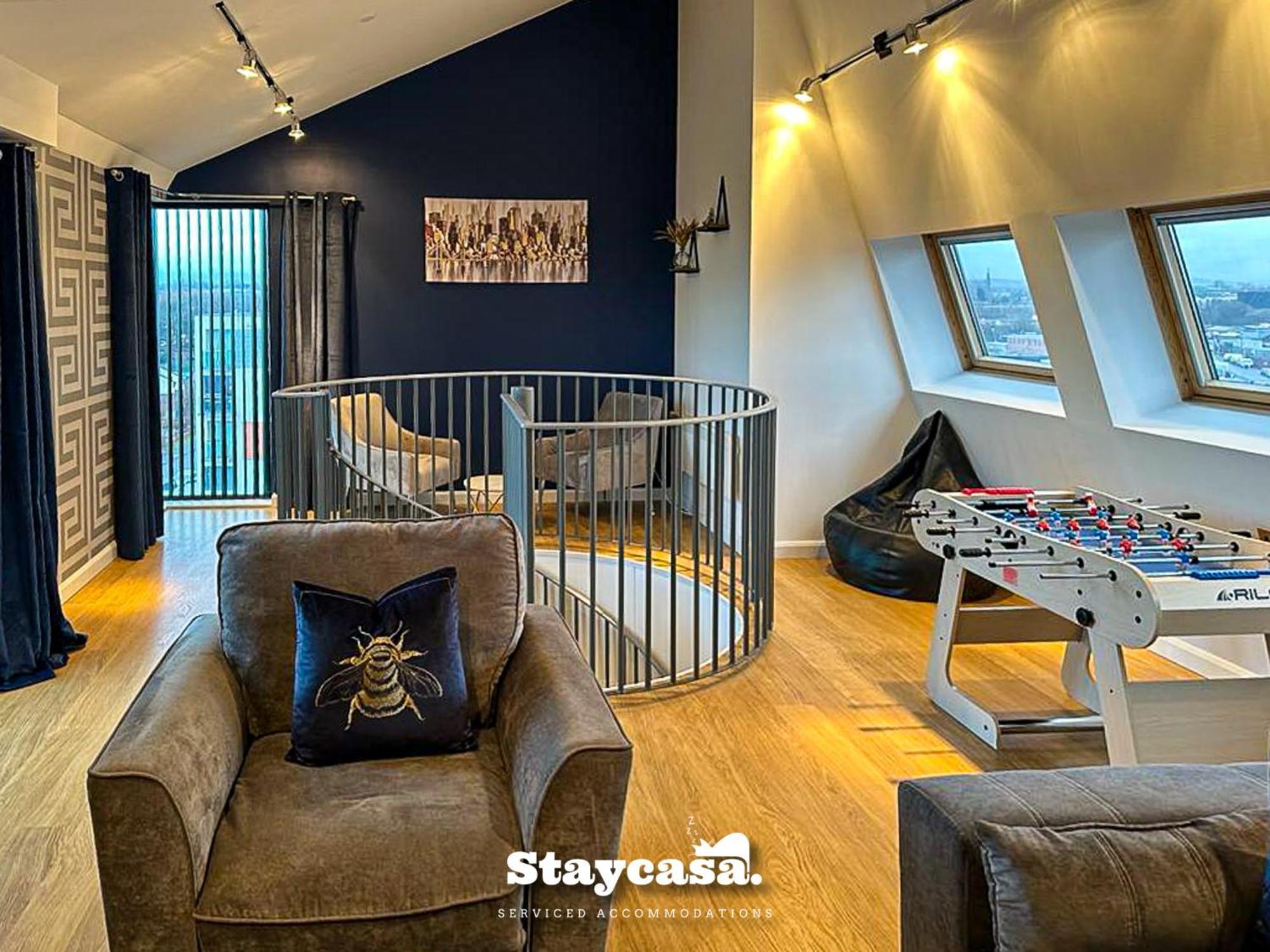 Twilight Luxury Duplex Amazing View With Parking * Manchester