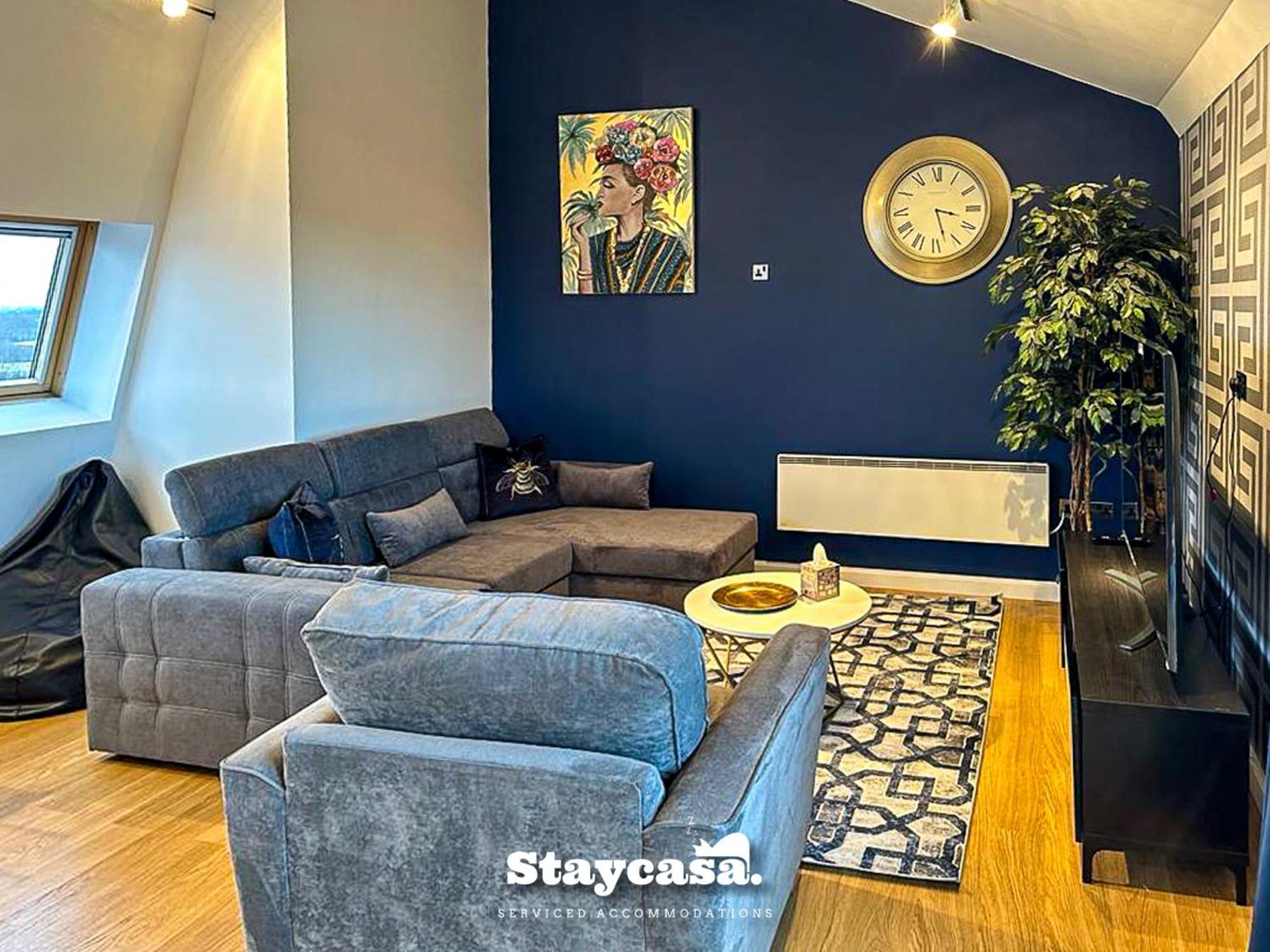 Twilight Luxury Duplex Amazing View With Parking Apartment Manchester