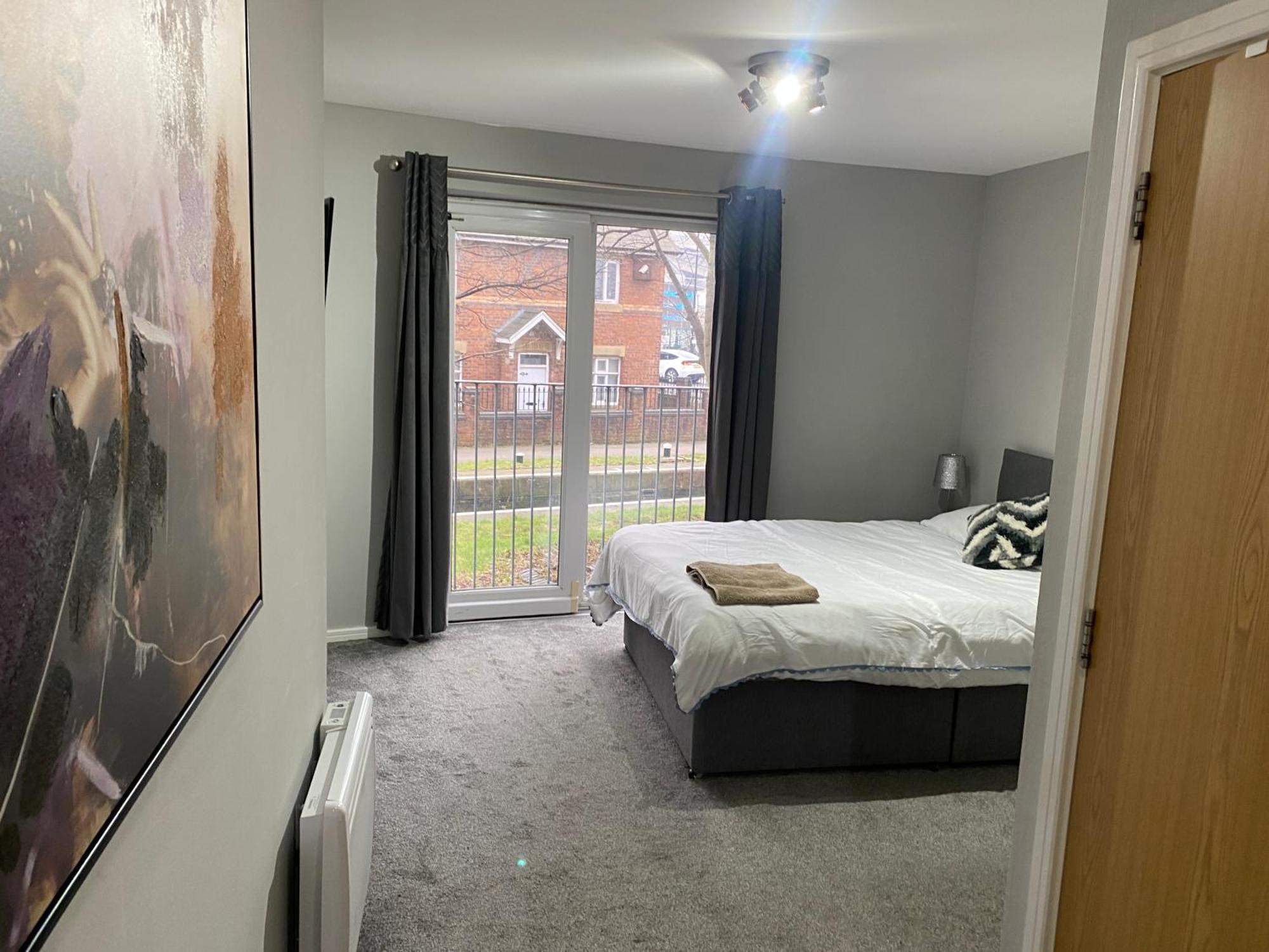 Apartment Mcr-2bed2bathaptparkinglux Canal Manchester