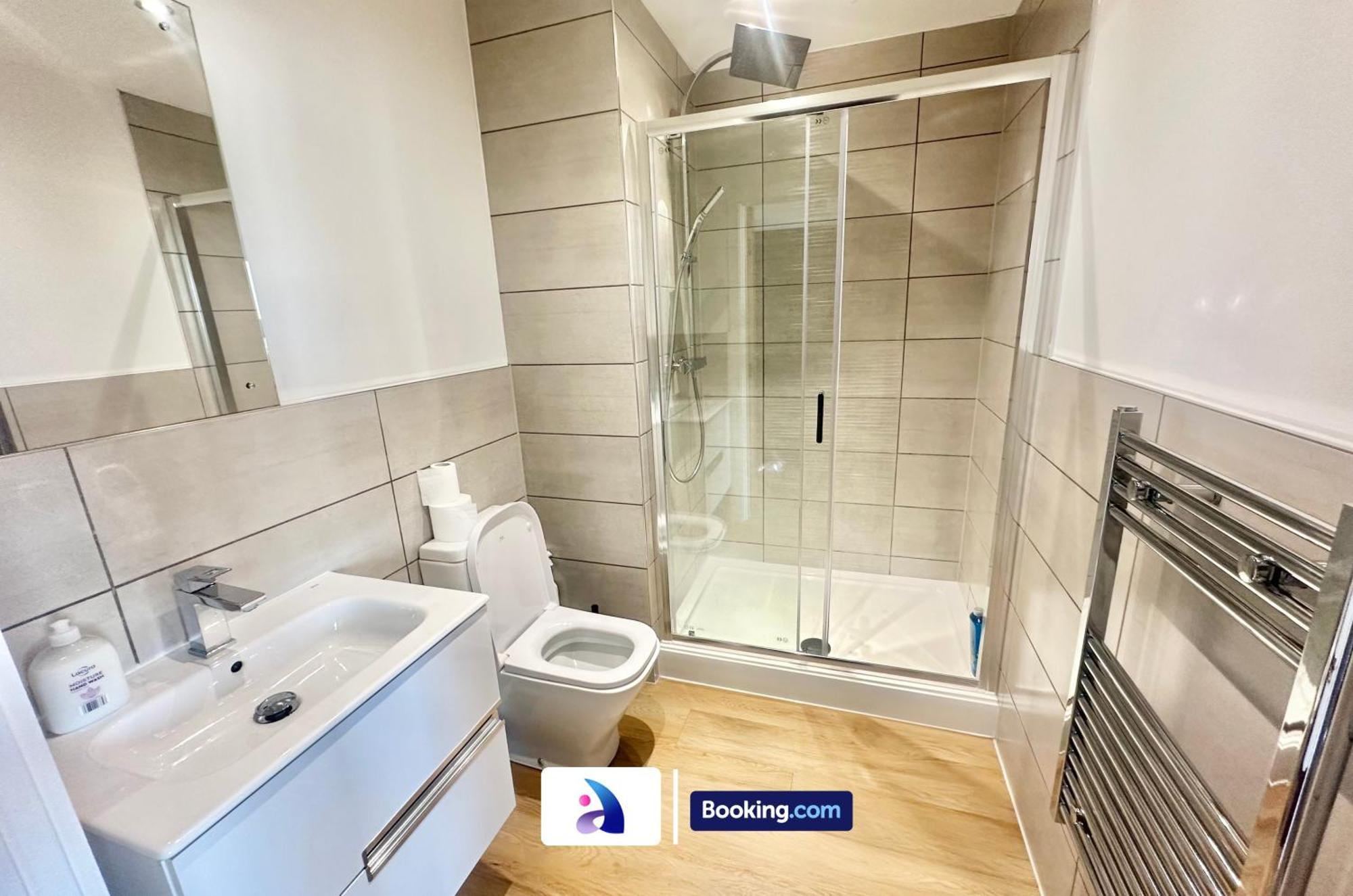 Appartement Modern By Avalora Short Lets & Serviced Old Trafford With Free Parking, Mcr Stadium - Ua92 Manchester