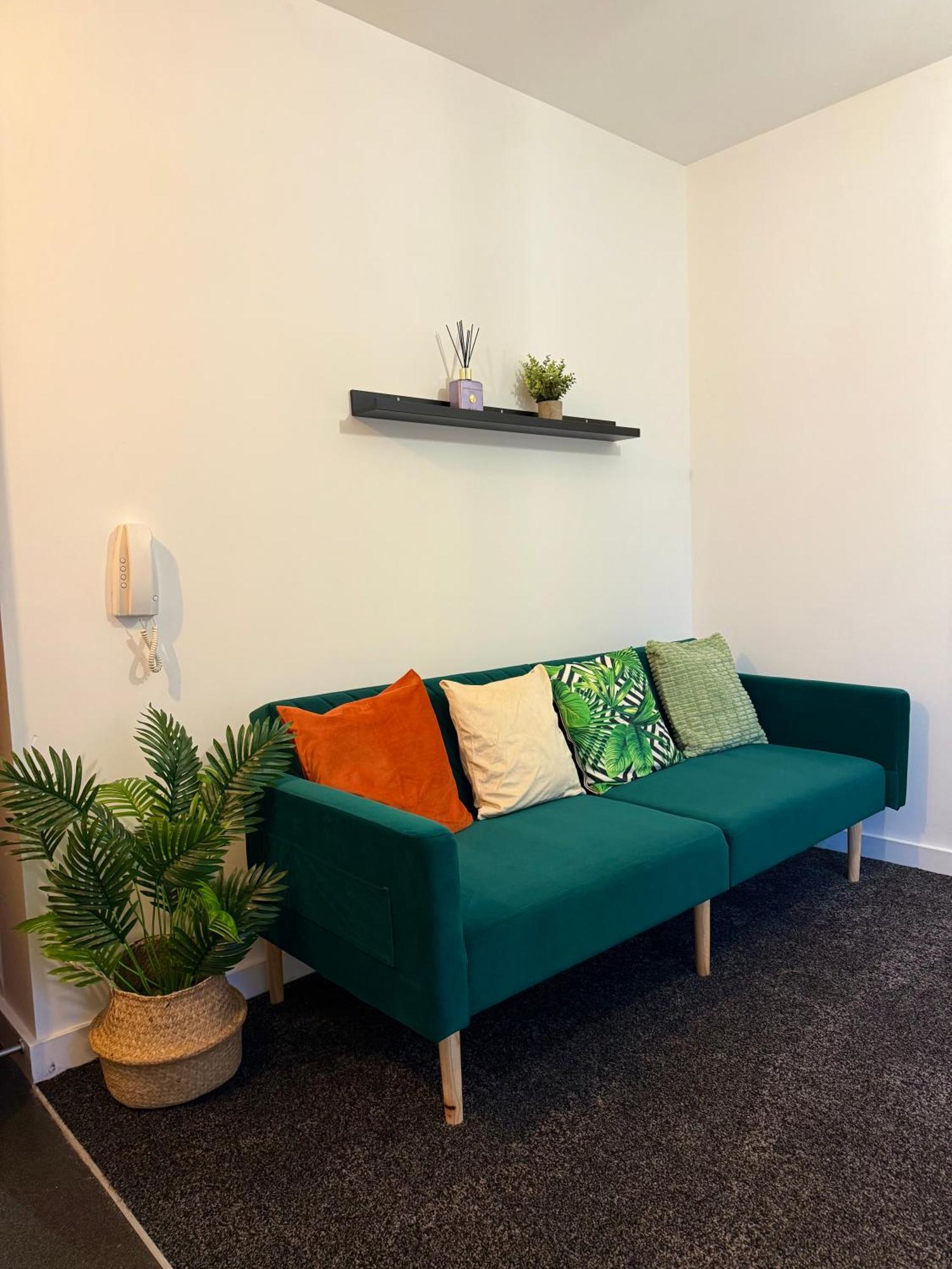 Apartment Zelena Luxurious Apartment, Private Parking, Fast Wi-fi, Self Check-in Anytime Perfect For Late Arrivals, 5 Minutes To Old Trafford Stadium *