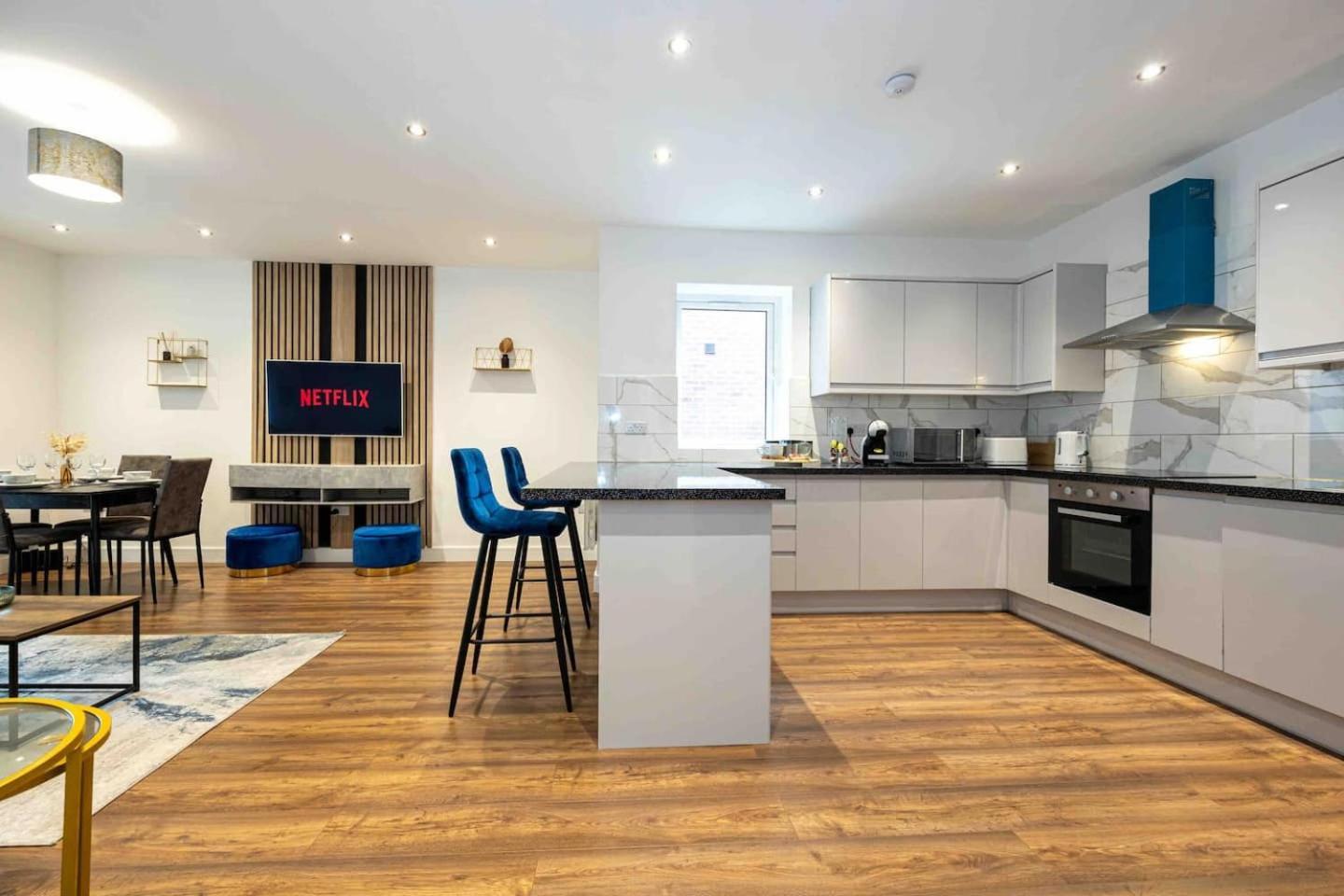 Vibrant 2Br Apartment In Chorlton, Free Parking Manchester
