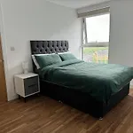 New Penthouse Height Flat, City View Balcony, Free Gym & More Minimalistic Home
