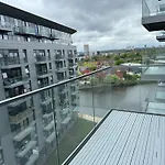 New Penthouse Height Flat, City View Balcony, Free Gym & More Minimalistic Home