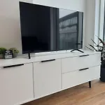 New Penthouse Height Flat, City View Balcony, Free Gym & More Minimalistic Home