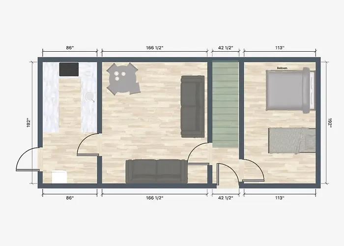 Corner House, Sleeps 8 In 4 Bedrooms, Near Train Station, Great Value!