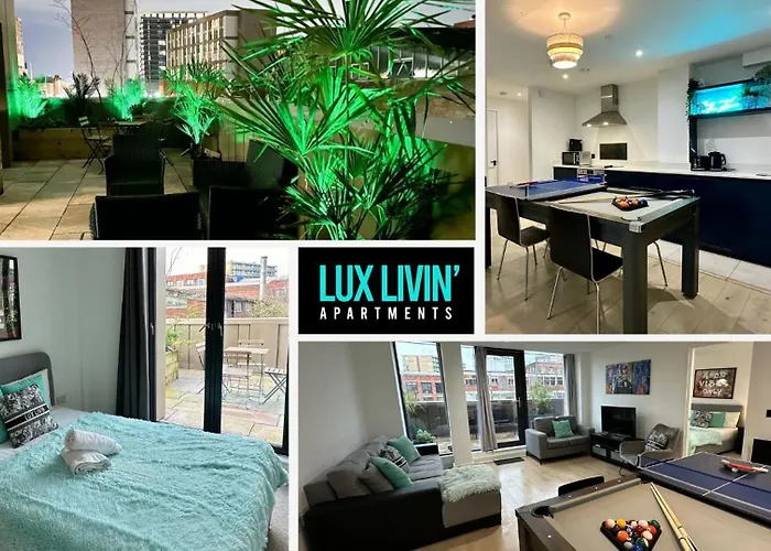 Lux Livin\' Apartments - Luxury 2 Bed Apartment With Sky Garden