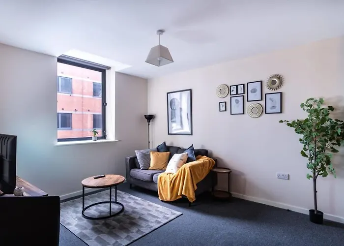 Modern Manchester 1 Bed Apartment
