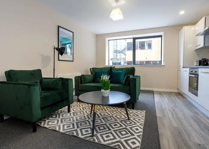 Modern 1 Bedroom Apartment, Manchester