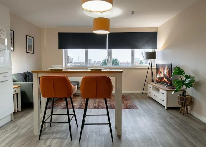 Modern 1 Bedroom Apartment In Manchester