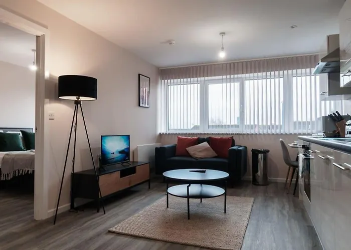 Lovely 1 Bed Apartment In Manchester - Sleeps 2