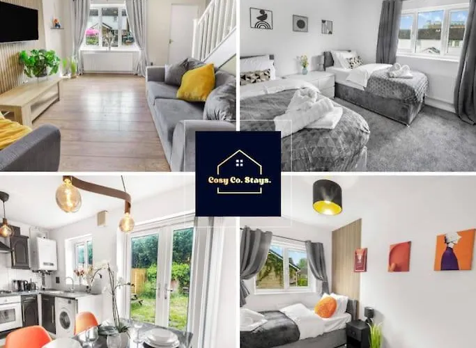 Manchester City Centre House, Perfect For Long Stays! Parking, Wifi, Outdoor Space