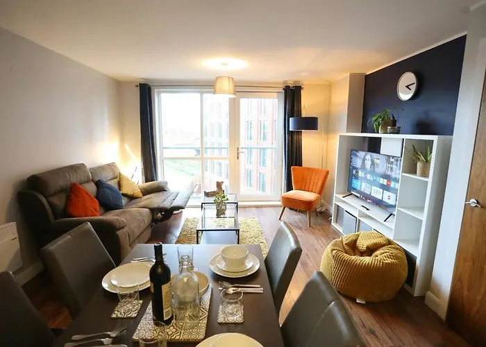 Stunning Flat Mins From Shops City Centre Pass The Keys
