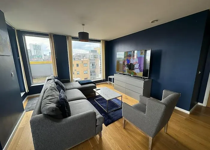 Northern Quarter Blue Apartment