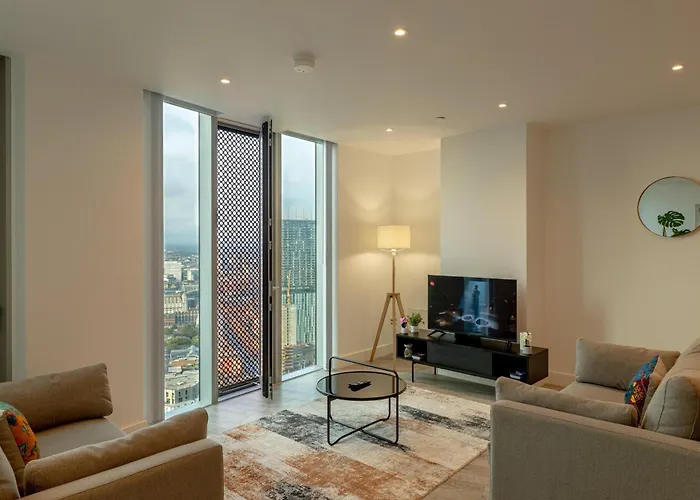 Ahg Luxury Tower Suite - 44Th Floor With Stunning City Views At Central Manchester