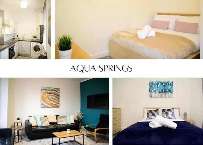 Aqua Springs, 2 Bedroom 1St Floor Apartment, Near Didsbury