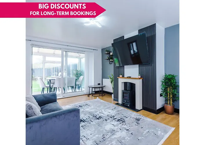 Manchester Hideaway Cozy 3Br With Free Parking
