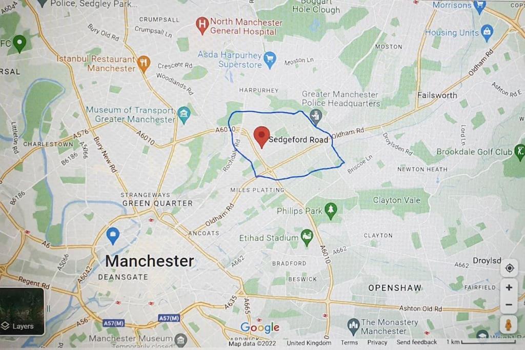 Entire Rental, Easy Reach To Etihad Stadium Appartement Manchester