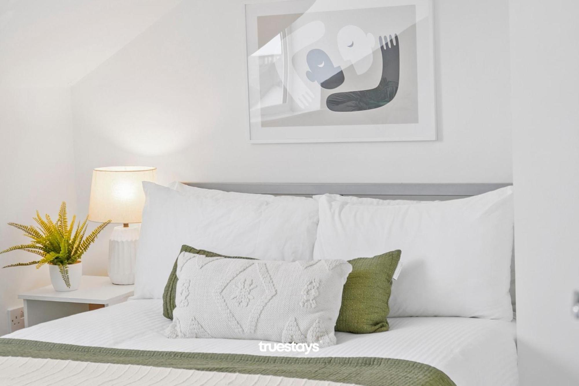 Appartement New 5 Sarah House By Truestays - 2 Bedroom - Free Parking Manchester