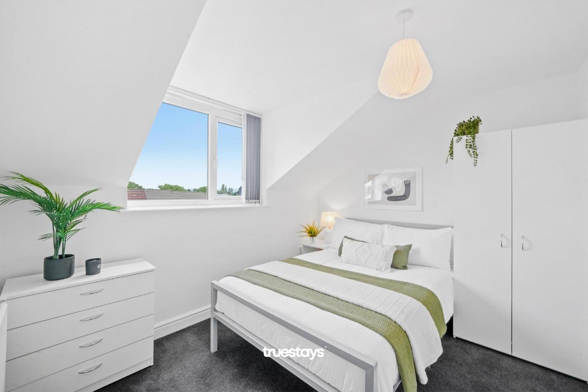 New 5 Sarah House By Truestays - 2 Bedroom - Free Parking Appartement