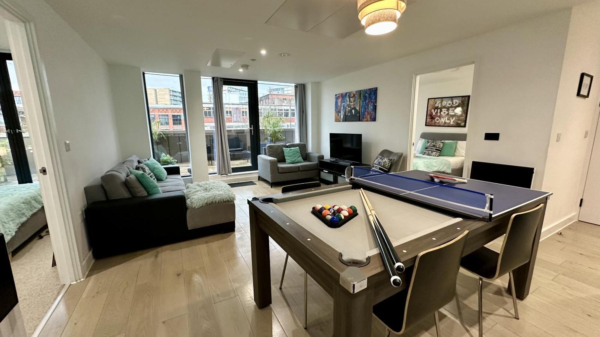 Appartement Lux Livin' - Luxury 2 Bed With Sky Garden Manchester