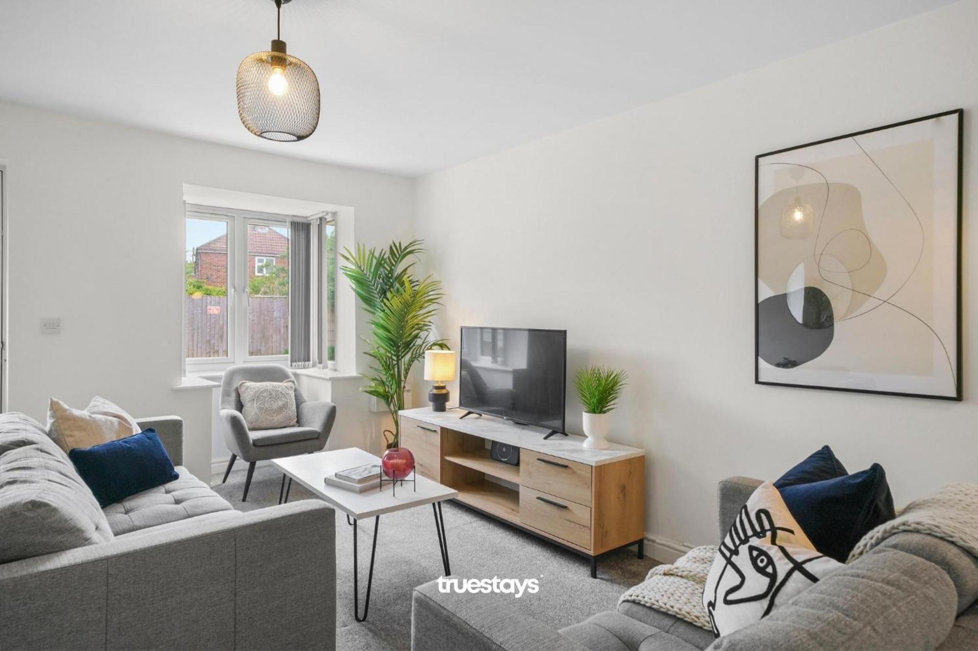 Greaves House By Truestays - 3 Bedroom House In Failsworth, Vakantiehuis Manchester