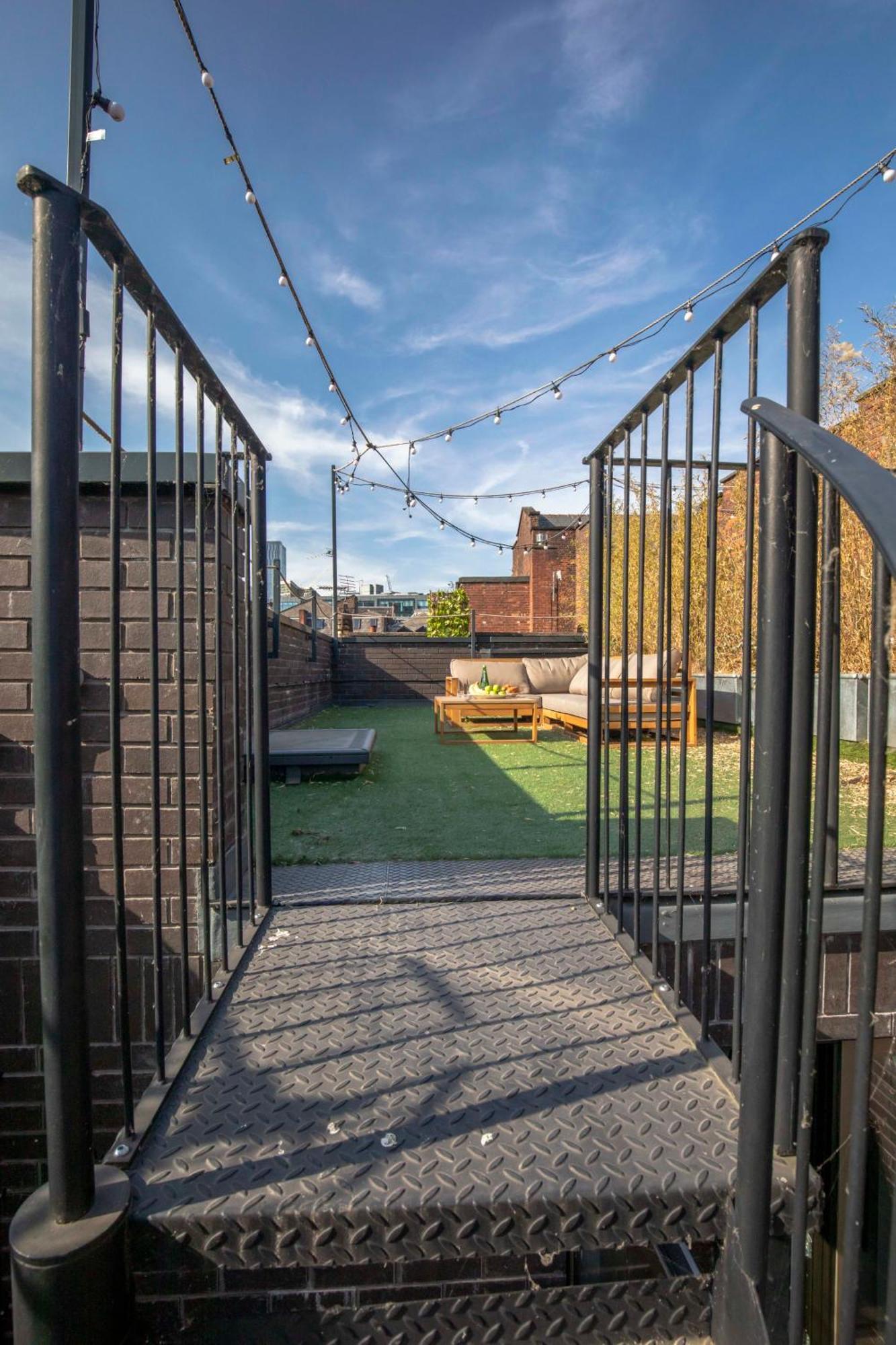 Luxury Roof Terrace Townhouse Vakantiehuis Manchester