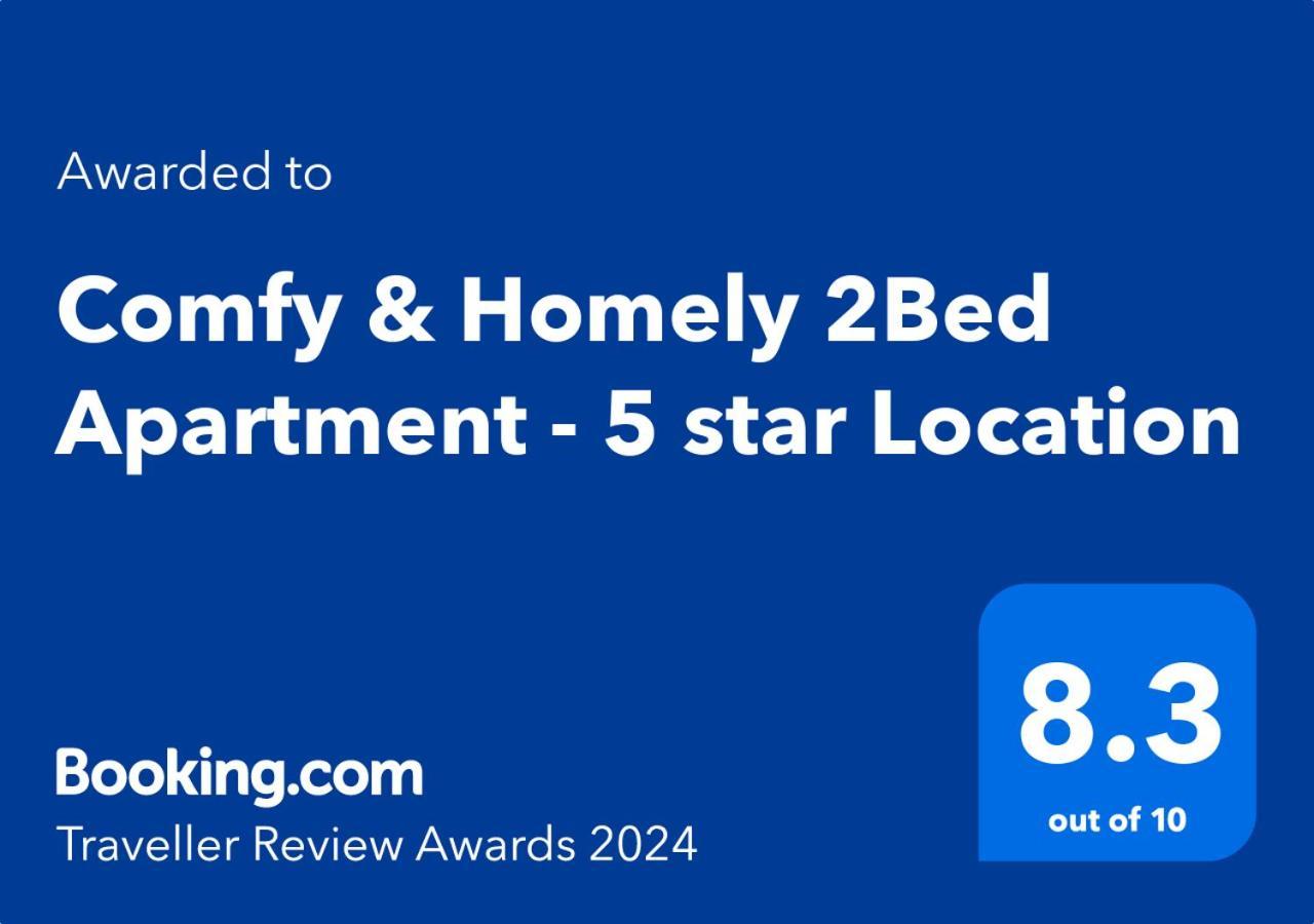 Comfy & Homely 2bed - 5 Star Location