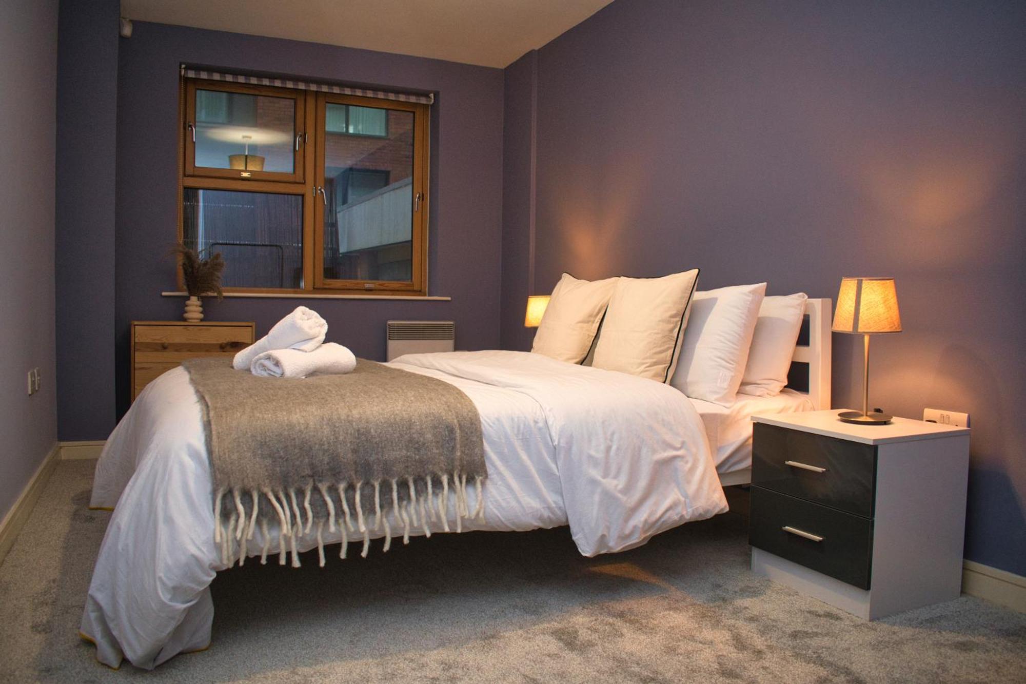 Appartement Spacious City Centre Apt - Free Parking - Ao Arena *