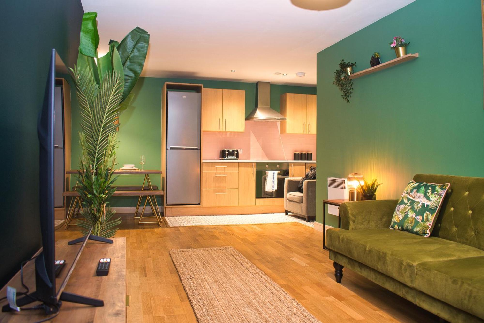 Spacious City Centre Apt - Free Parking - Ao Arena Manchester