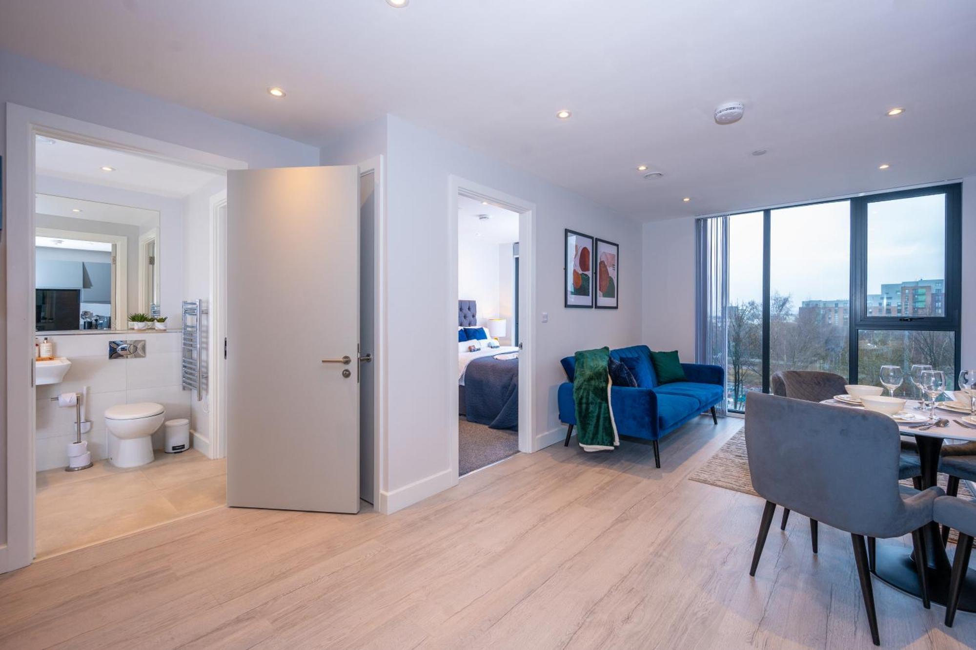 Cosy 1 Bed - Perfect For Long By Valore Services Apartment