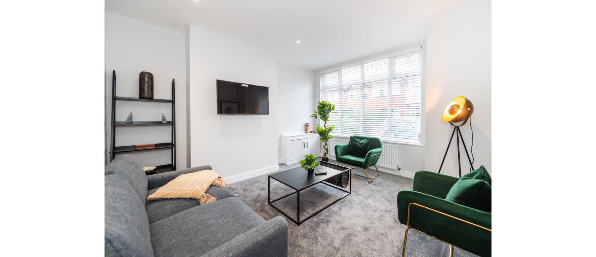 Apartment Hassle-free & Handsome Brand-new 3-bed *