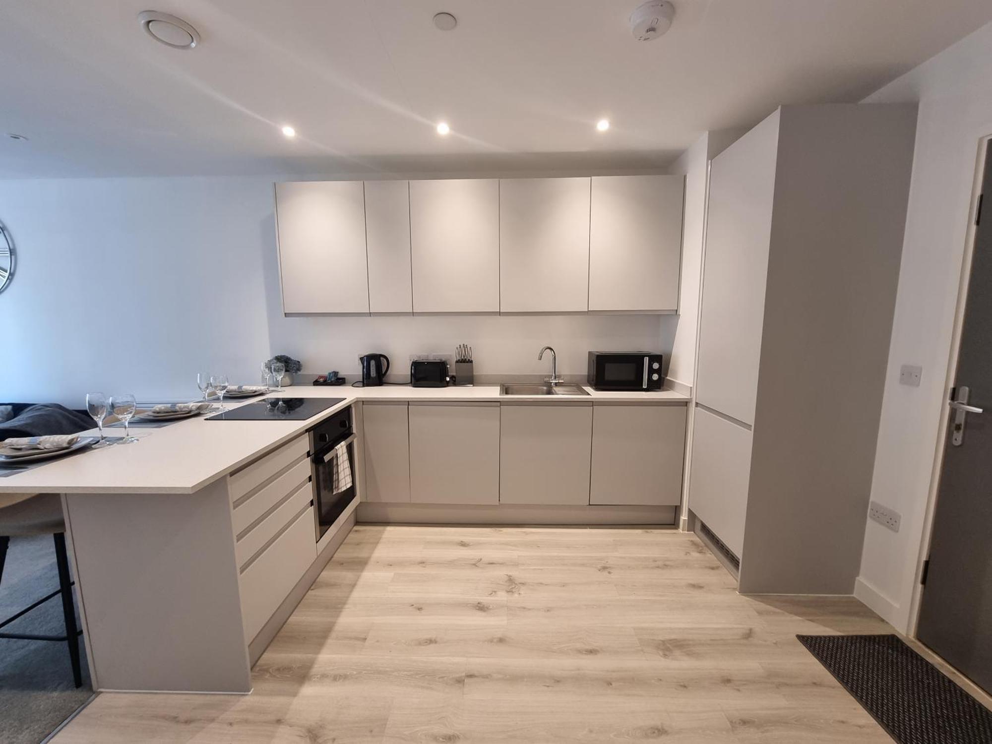 Appartement Trafford Modern 1 Bed With Cinema Manchester