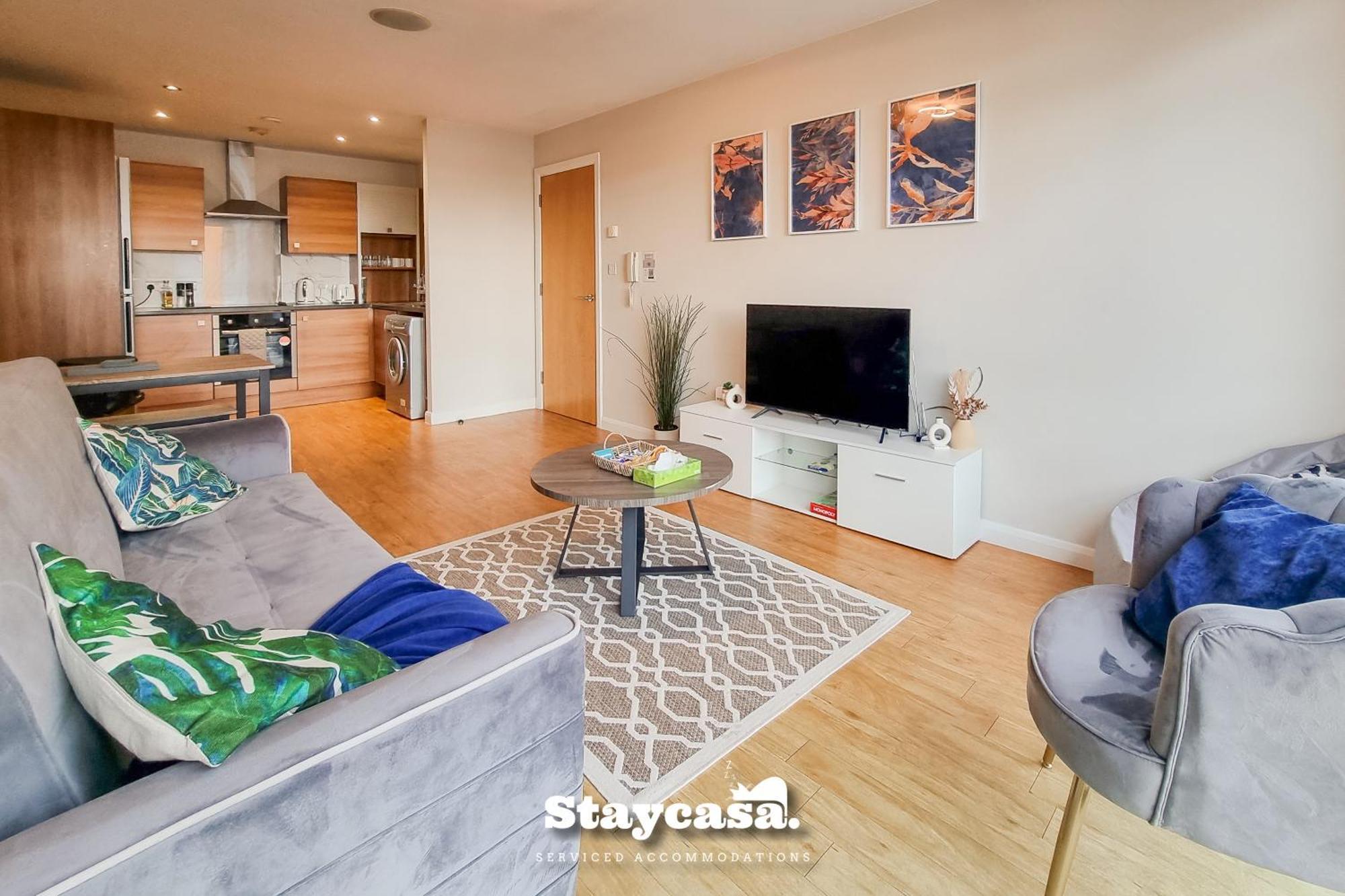 Appartement Modern Aesthetic Cozy Near City Centre Manchester