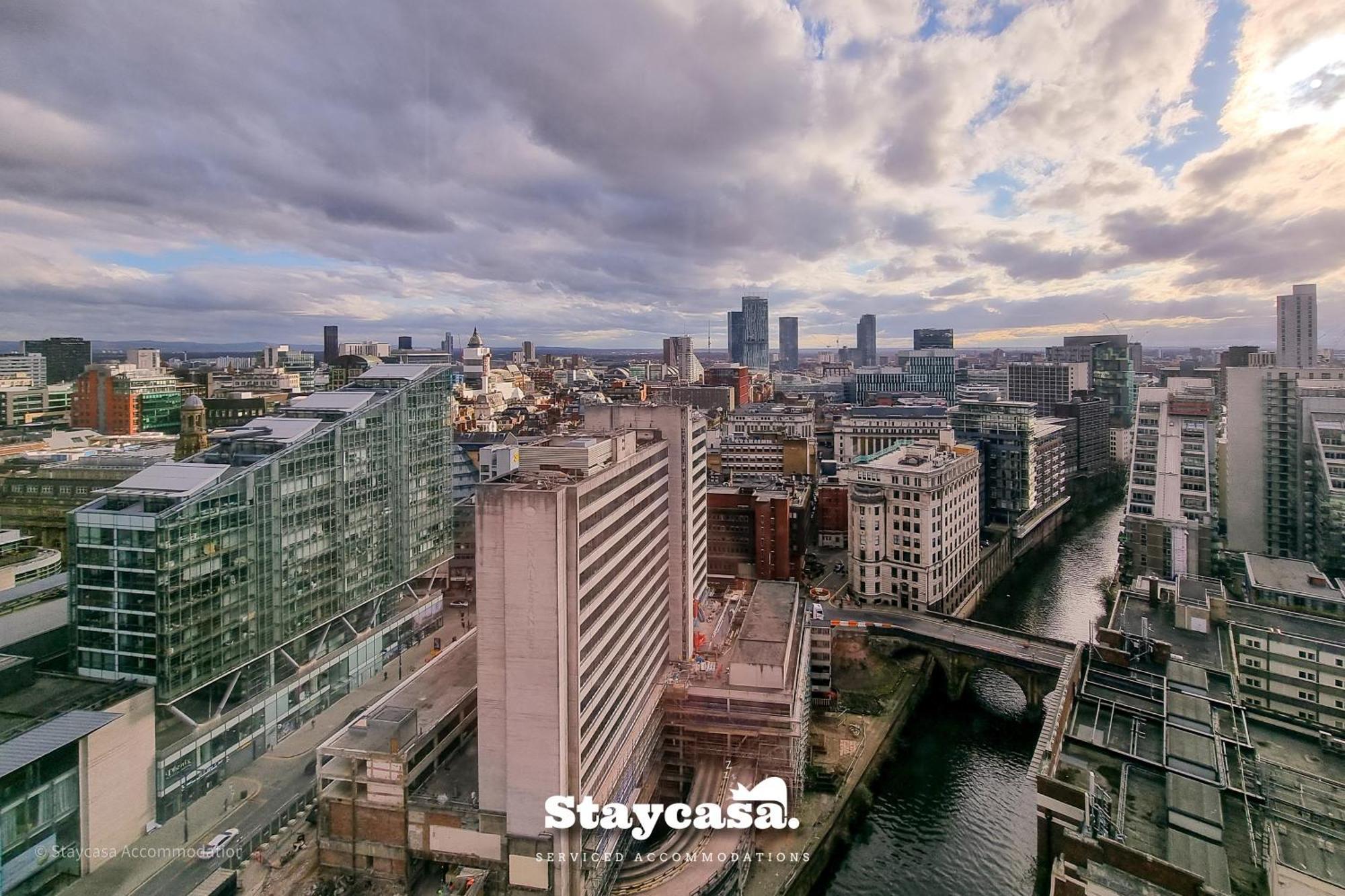 Luxury Penthouse Manchester Skyline 23Rd Floor *