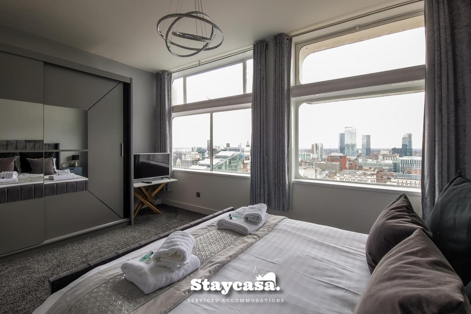 Luxury Penthouse Manchester Skyline 23Rd Floor