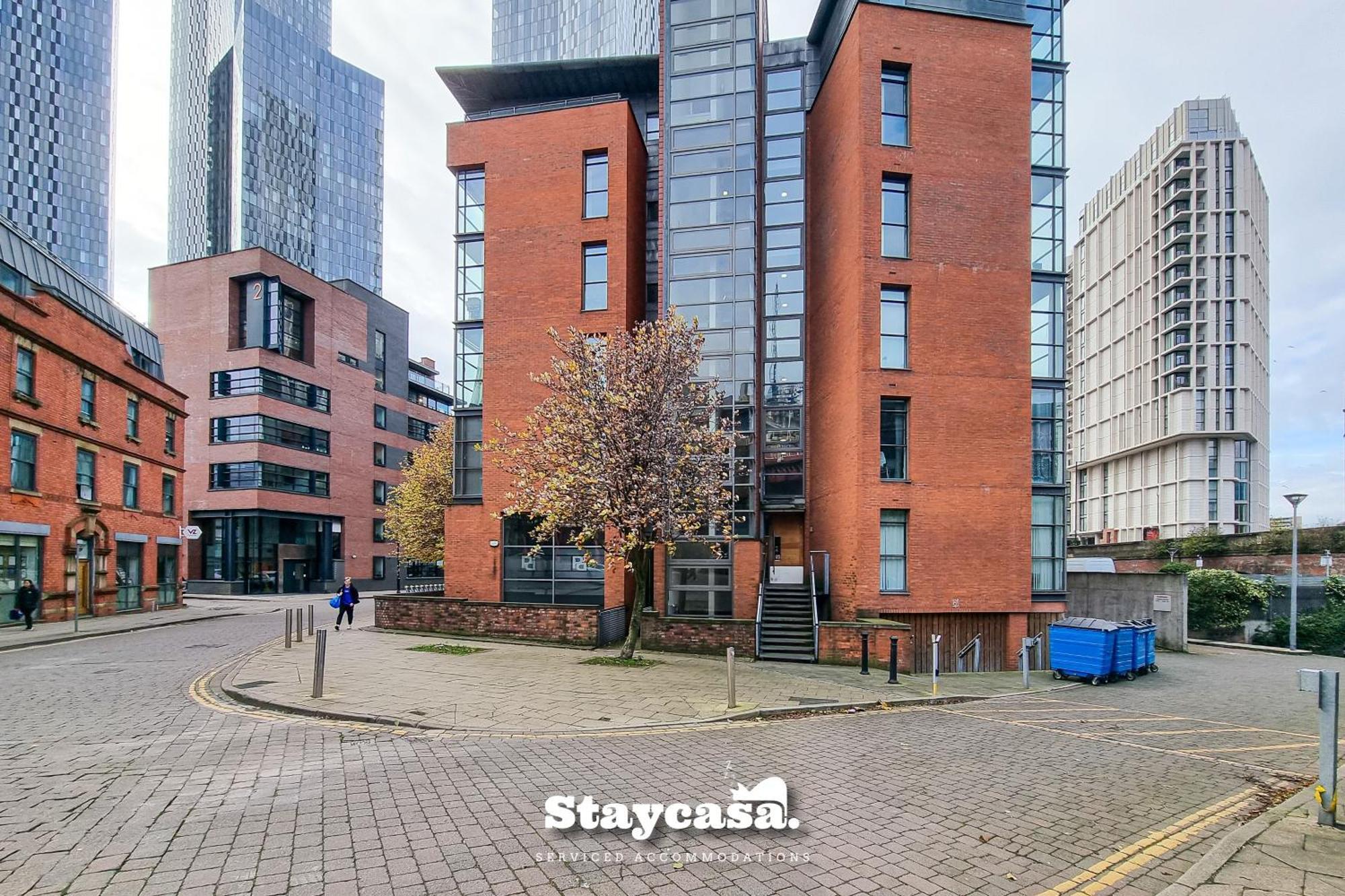 Apartment Luxury Deansgate Apt Canal View & Free Parking