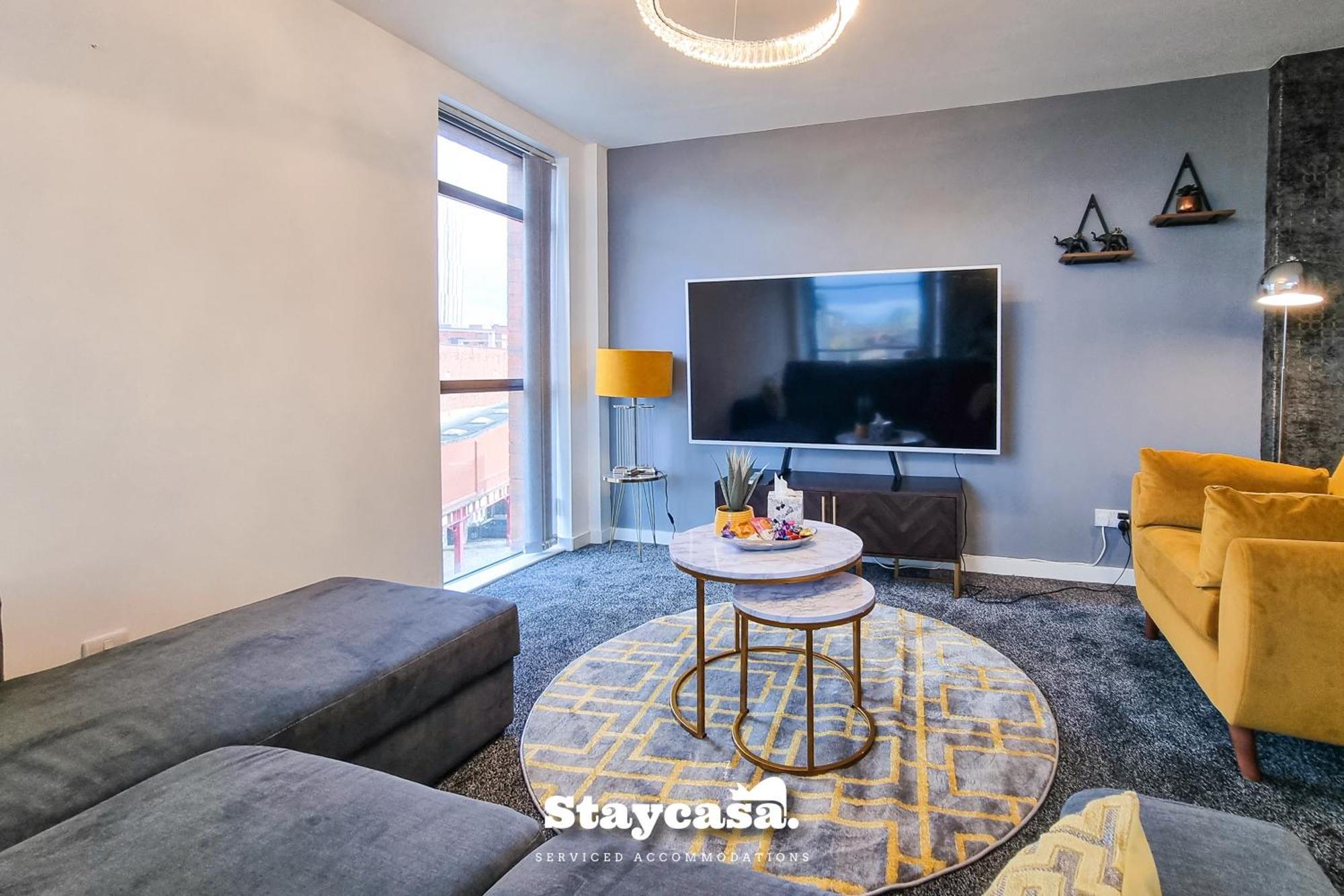 Apartment Luxury Deansgate Apt Canal View & Free Parking *