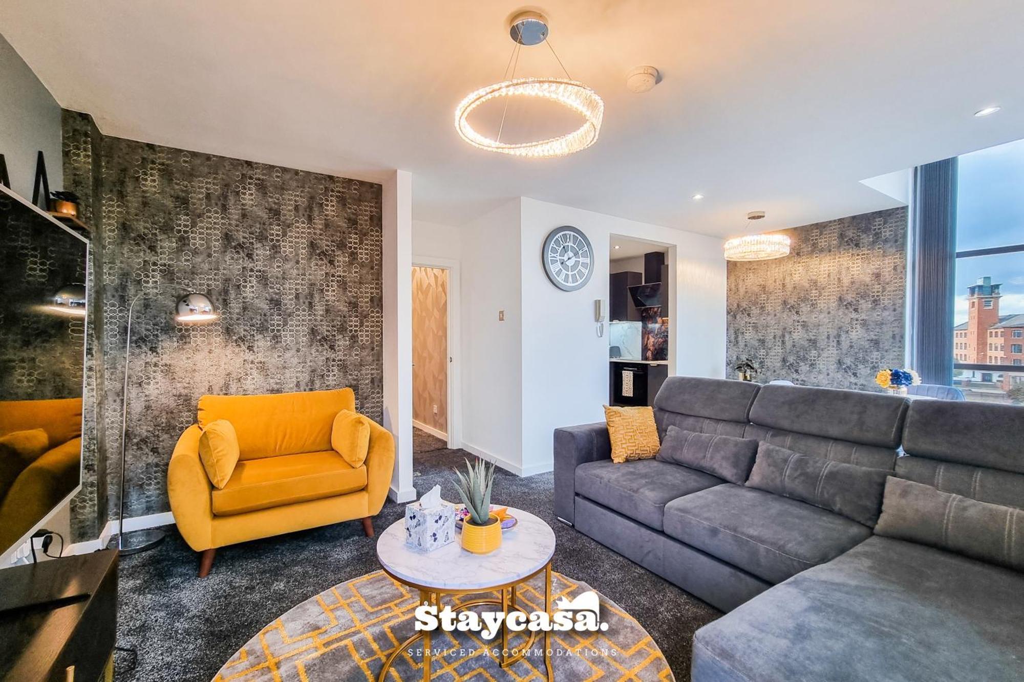 Luxury Deansgate Apt Canal View & Free Parking Manchester