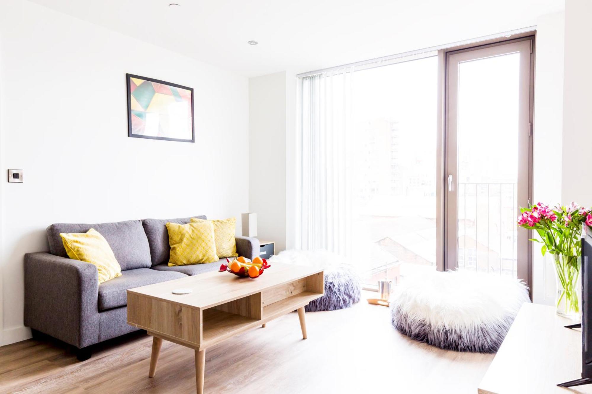 Modern City Flat With Gym & Spa Manchester