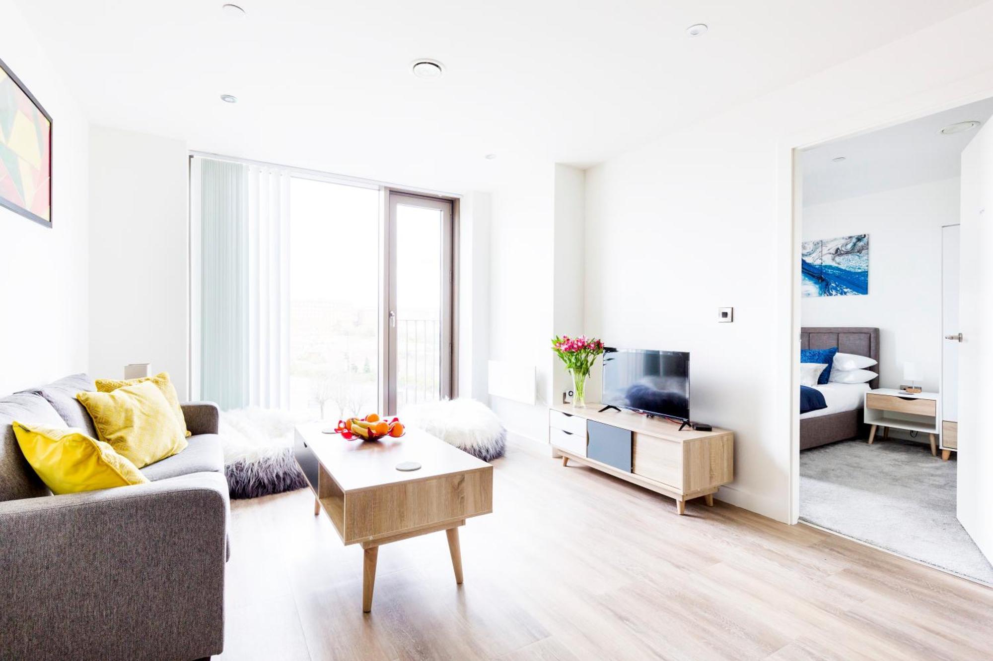 Apartment Modern City Flat With Gym & Spa Manchester
