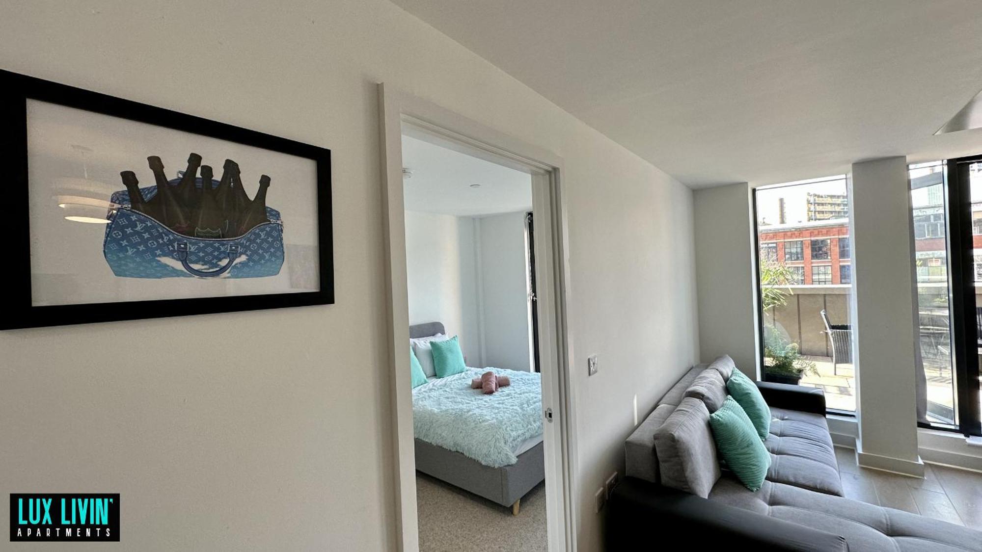 Appartement Lux Livin' - Luxury 2 Bed With Sky Garden