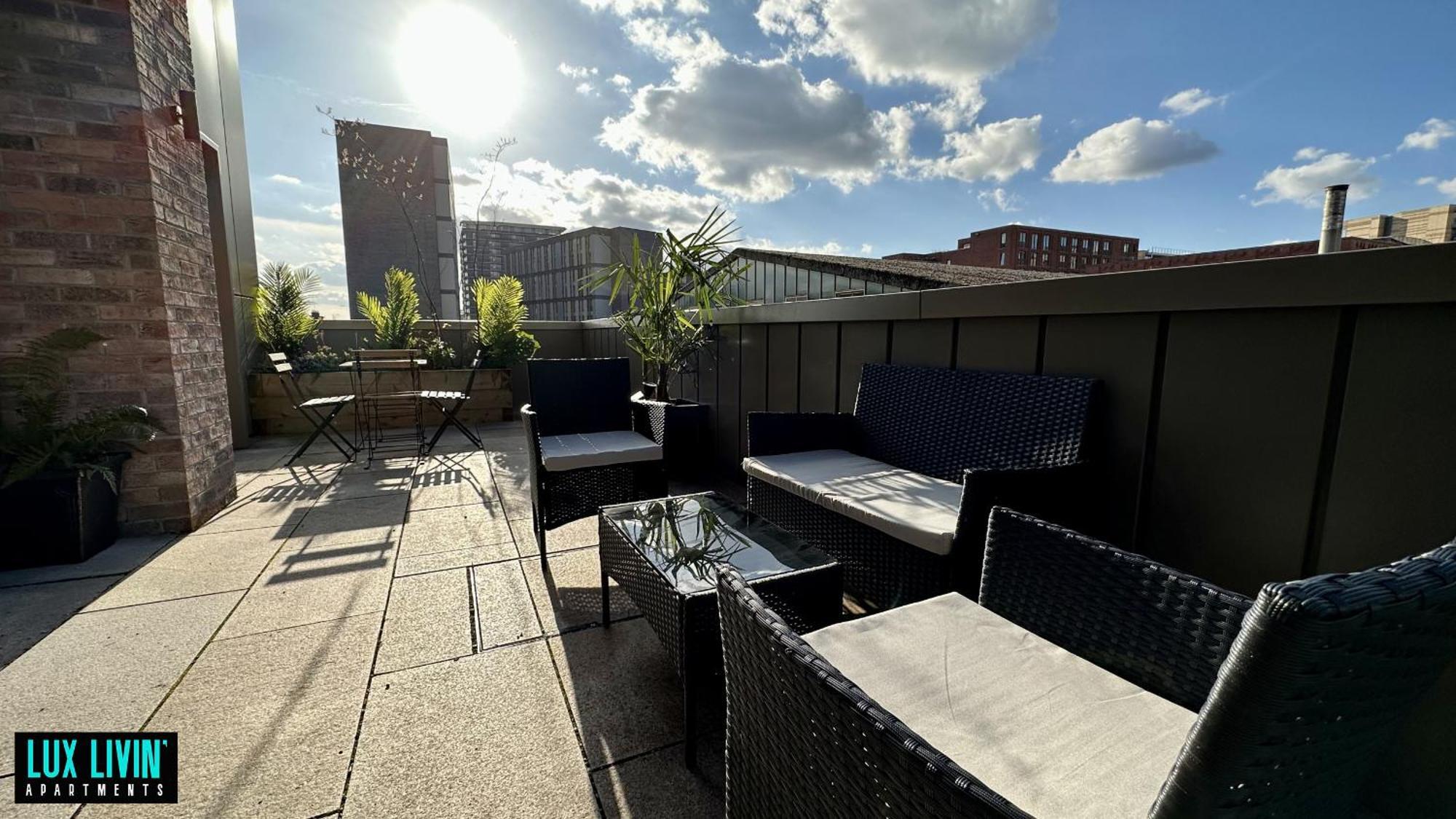Appartement Lux Livin' - Luxury 2 Bed With Sky Garden *