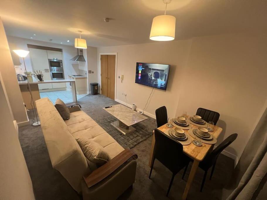 Appartement Ao Arena Flat Manchester, With Parking *
