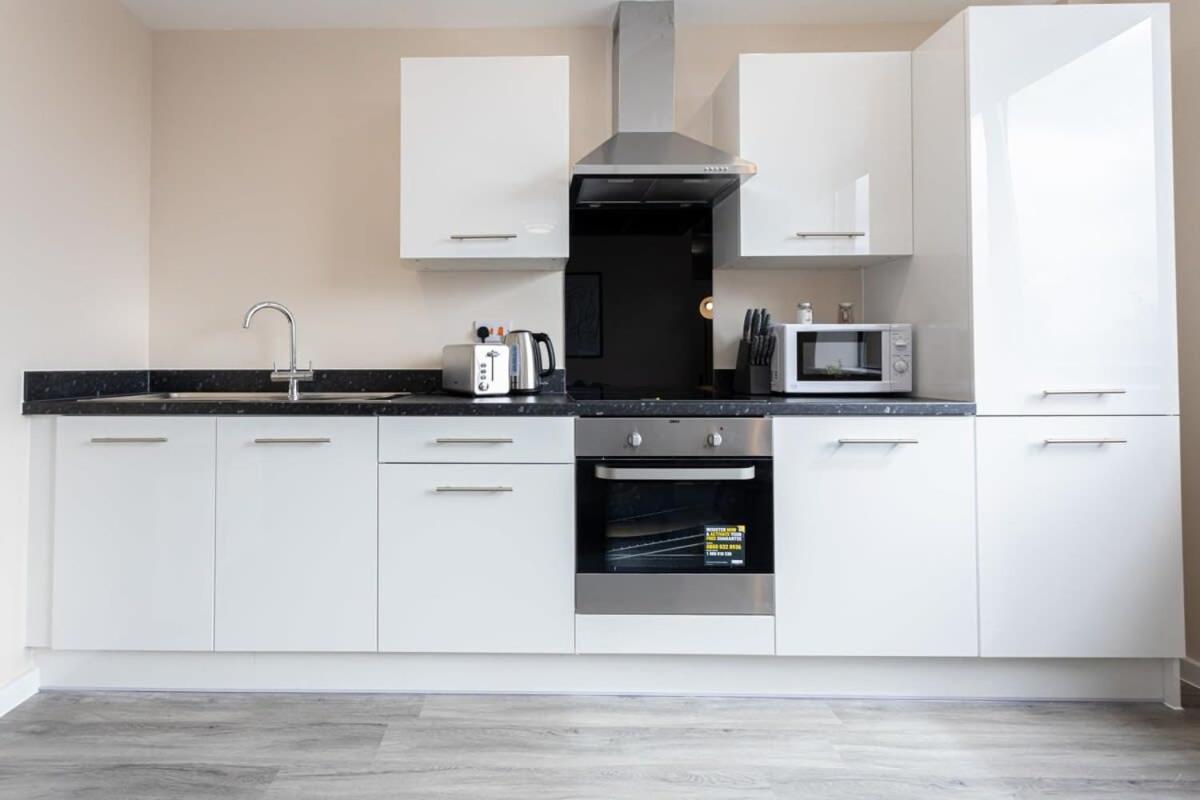 Apartment Modern & Bright 1 Bedroom Salford Manchester