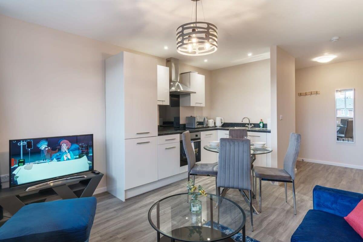Contemporary 1 Bed Flat - Sleeps 3 Manchester