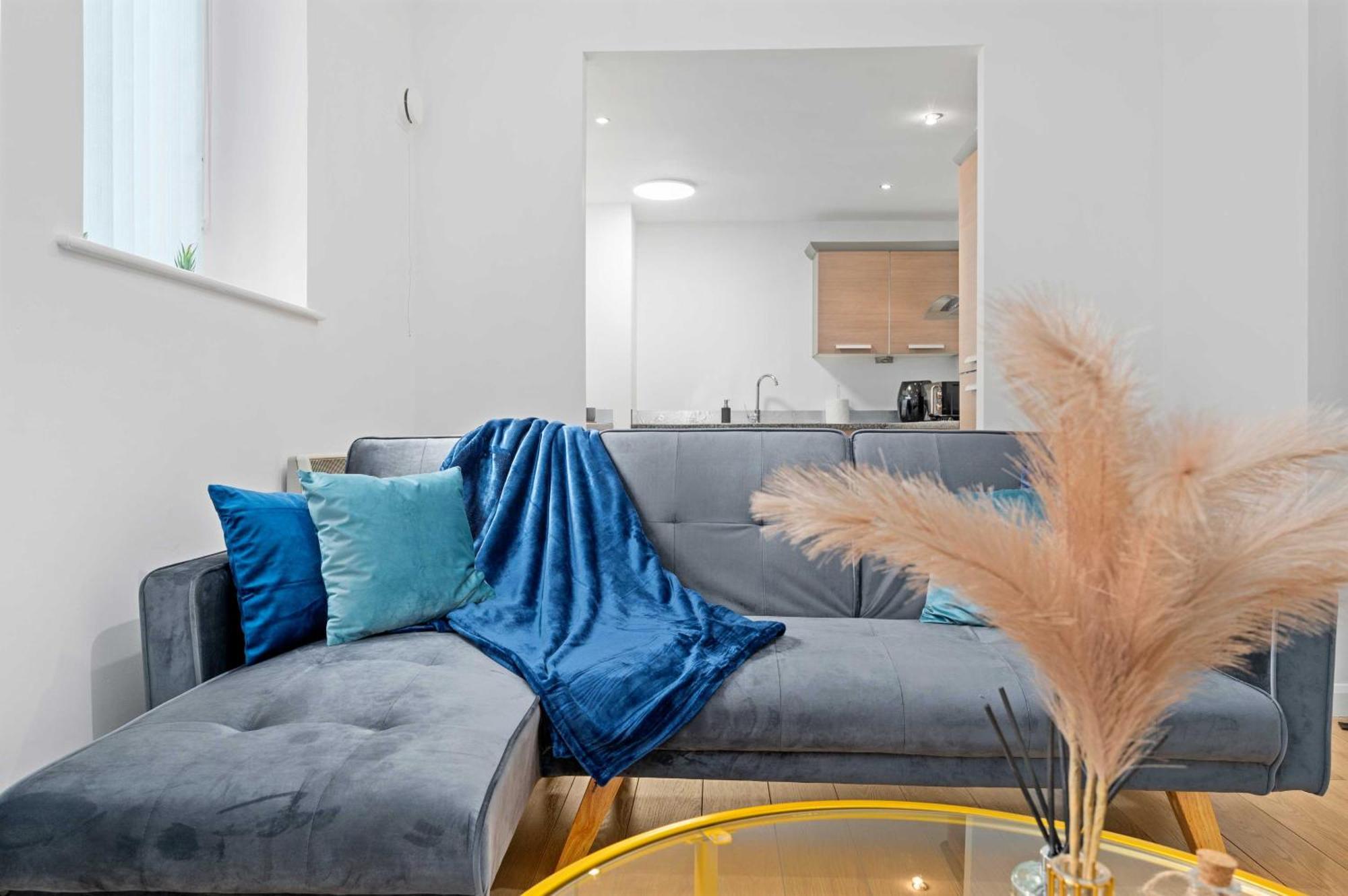 Apartment Modern 2bed Northern Quarter, Long Stays, Contractors Manchester
